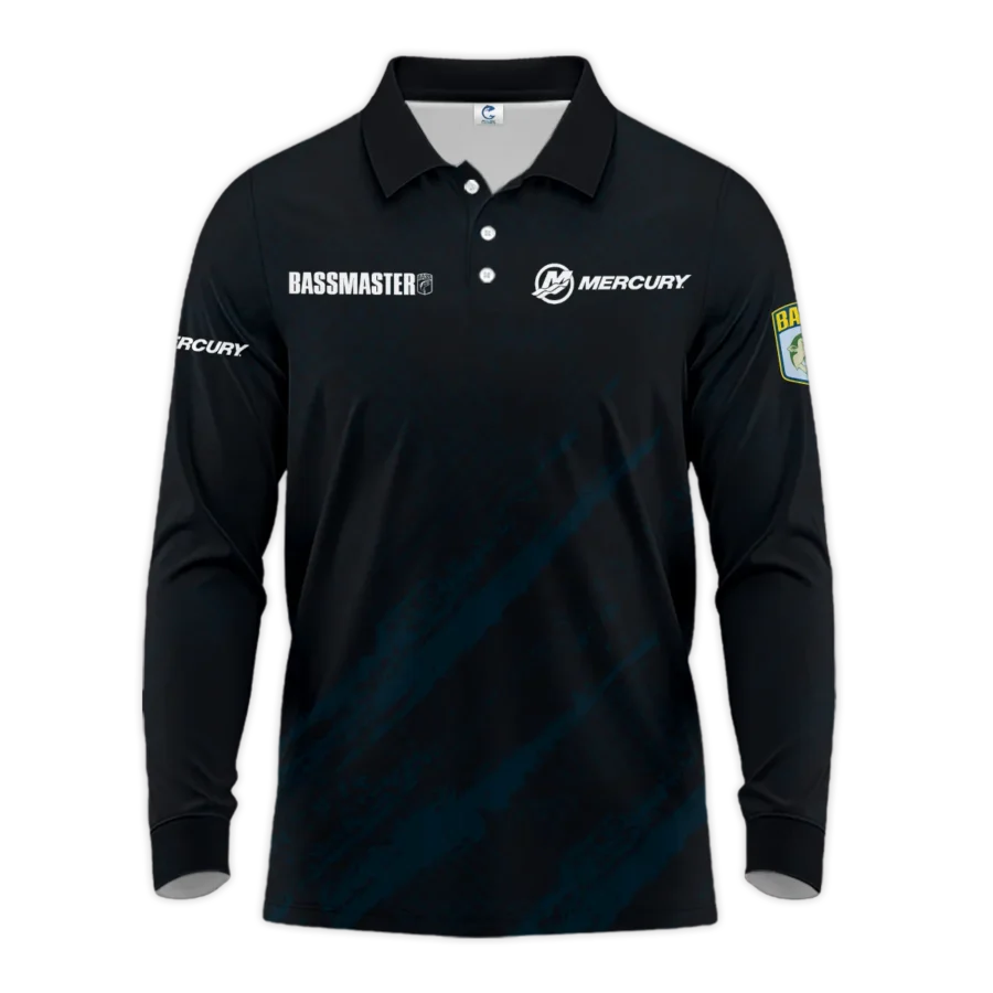 Long Polo Fishing Tournaments Sport Classic Polo Shirt Mercury Bassmaster Tournament Polo Shirt