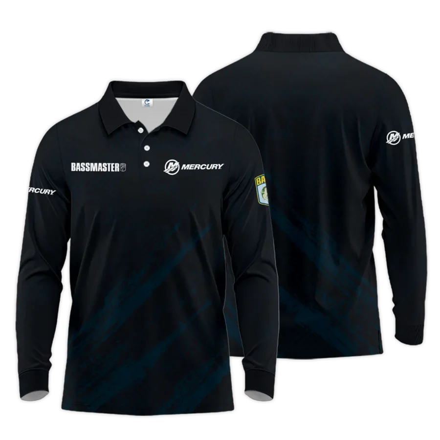 Long Polo Fishing Tournaments Sport Classic Polo Shirt Mercury Bassmaster Tournament Polo Shirt