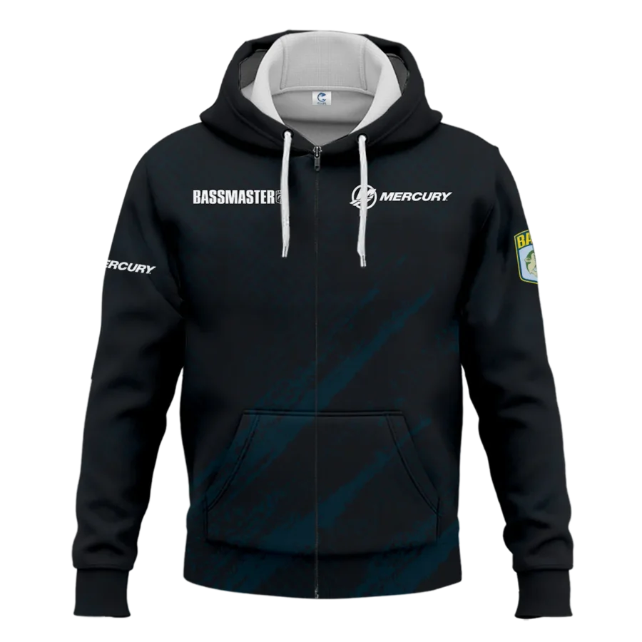 Zipper Hoodie Fishing Tournaments Sport Classic Hoodie Mercury Bassmaster Tournament Hoodie