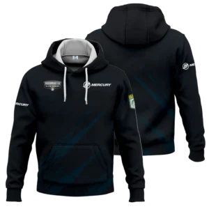 Zipper Hoodie Fishing Tournaments Sport Classic Hoodie Mercury Bassmaster Elite Tournament Hoodie