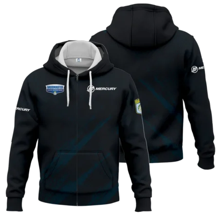 Zipper Hoodie Fishing Tournaments Sport Classic Hoodie Mercury B.A.S.S. Nation Tournament Hoodie