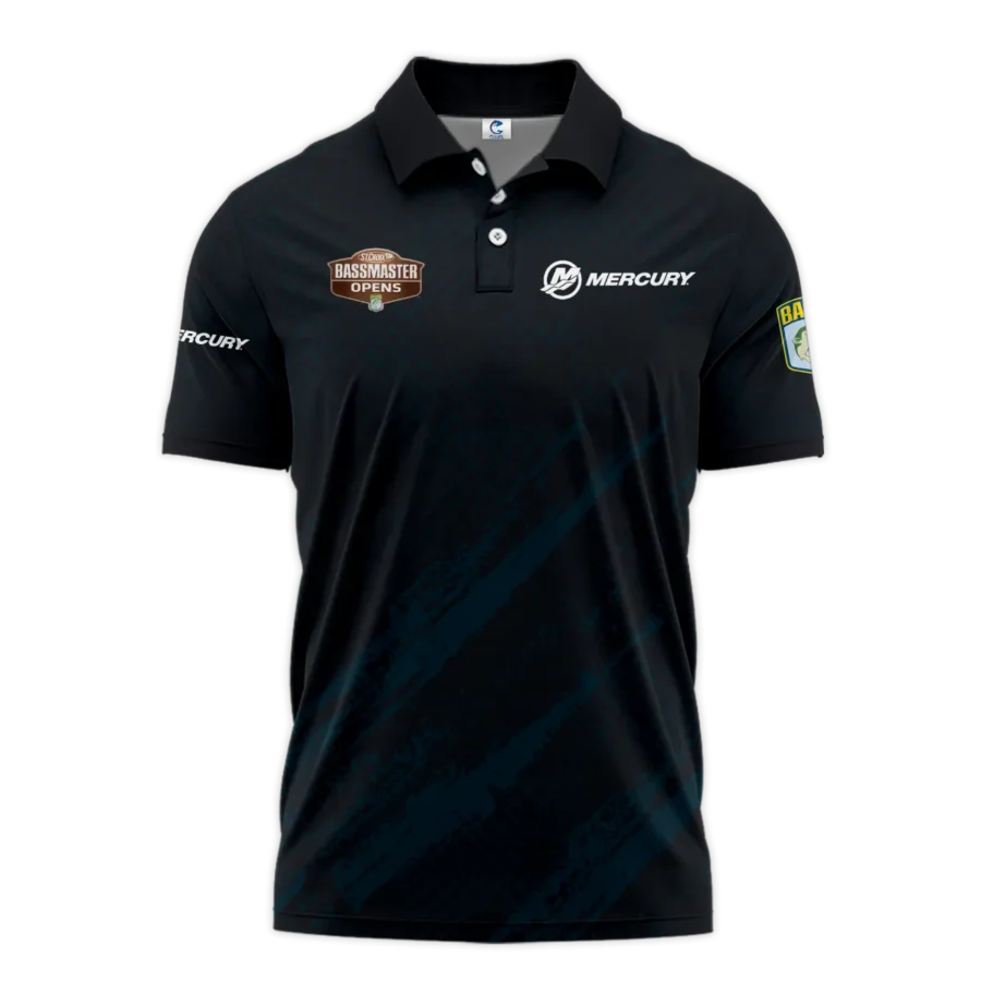 Short Polo Fishing Tournaments Sport Classic Polo Shirt Mercury Bassmaster Opens Tournament Polo Shirt