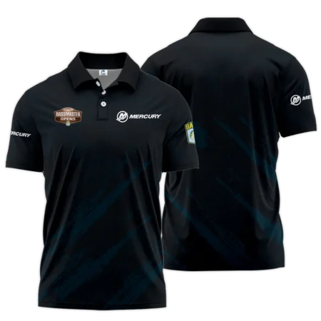 Short Polo Fishing Tournaments Sport Classic Polo Shirt Mercury Bassmaster Opens Tournament Polo Shirt