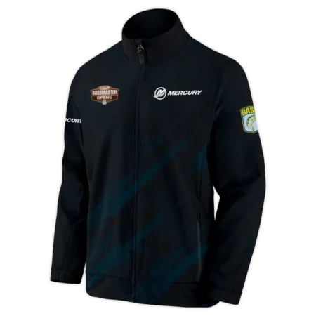 Fishing Tournaments Sport Classic Jacket Mercury Bassmaster Opens Tournament Stand Collar Jacket