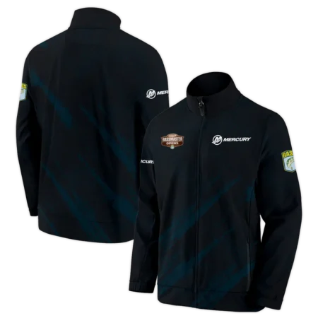 Fishing Tournaments Sport Classic Jacket Mercury Bassmaster Opens Tournament Stand Collar Jacket