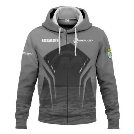 Zipper Hoodie Fishing Tournaments Sport Classic Hoodie Mercury Bassmasters Tournament Hoodie