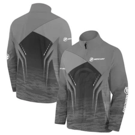 Fishing Tournaments Sport Classic Jacket Mercury Exclusive Logo Stand Collar Jacket