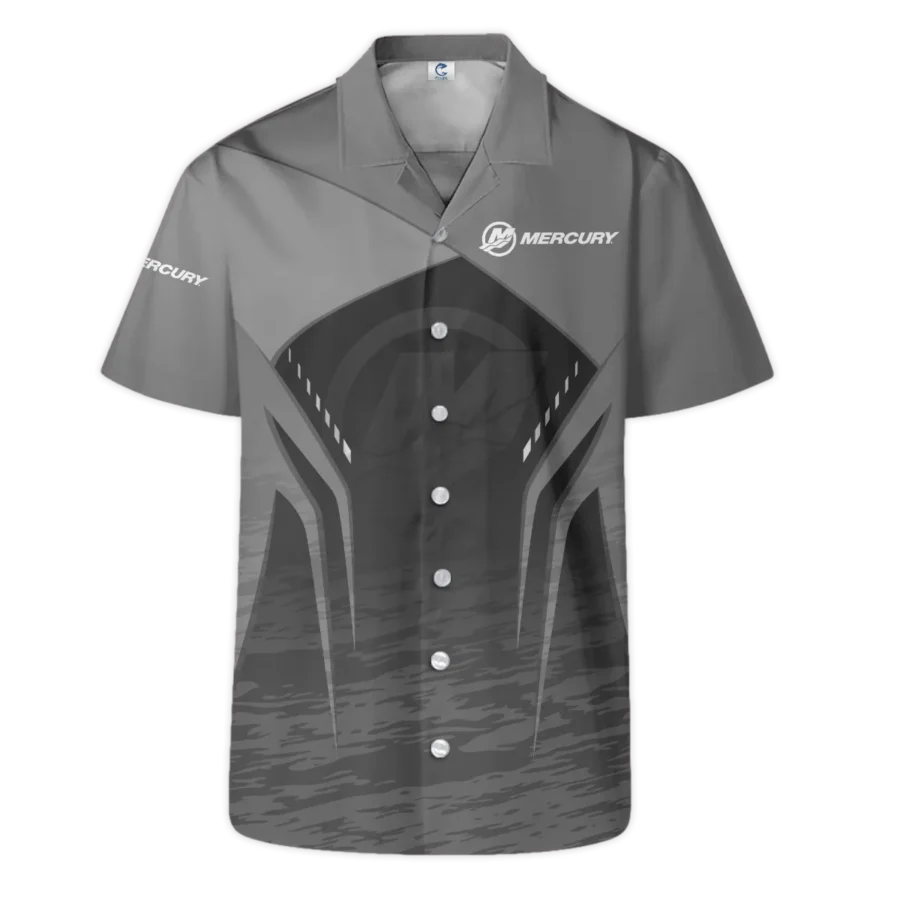 Fishing Tournaments Sport Classic Hawaiian Shirt Mercury Exclusive Logo Hawaiian Shirt