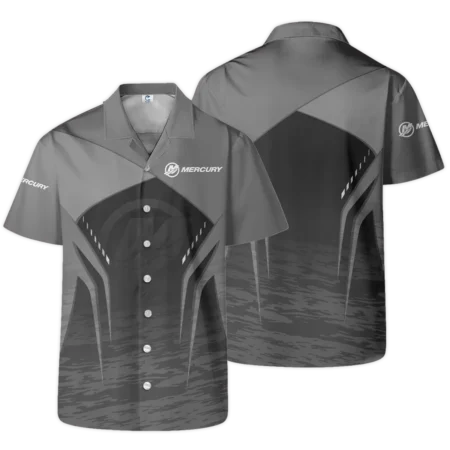 Fishing Tournaments Sport Classic Hawaiian Shirt Mercury Exclusive Logo Hawaiian Shirt