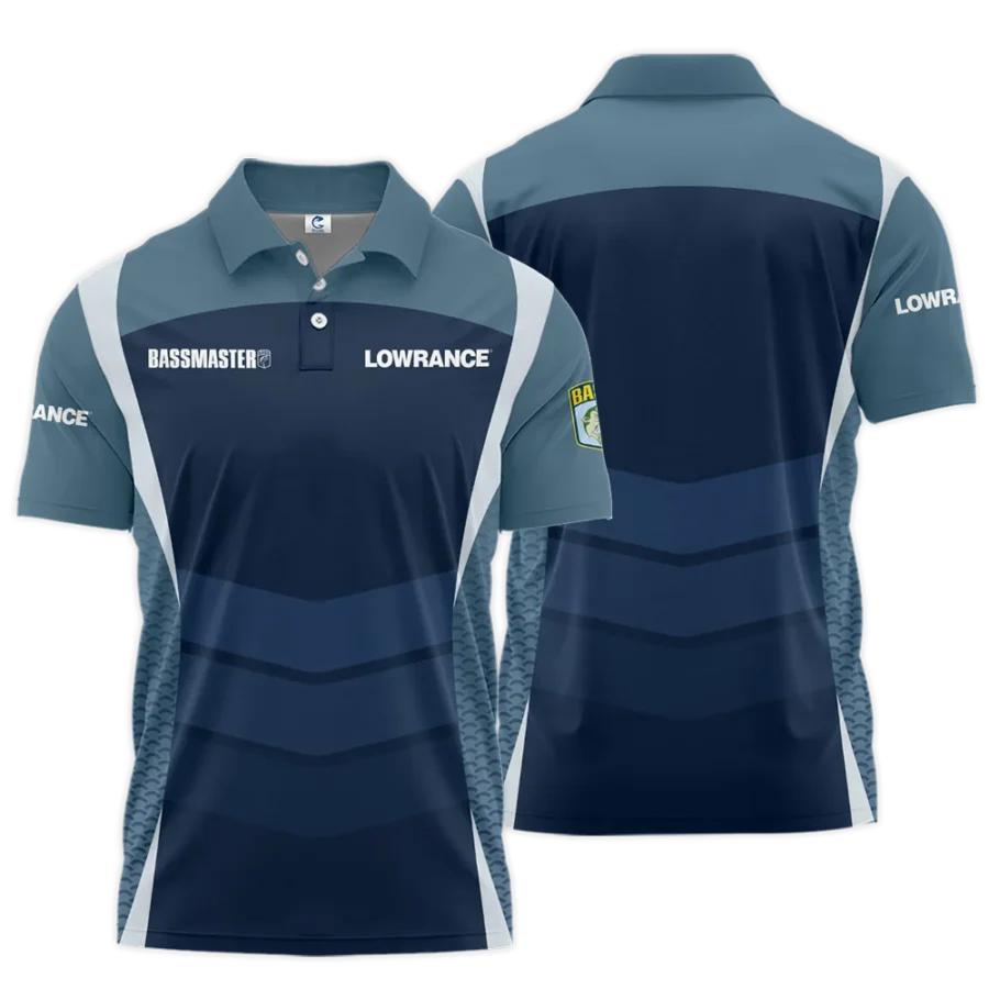 Short Polo Fishing Tournaments Sport Classic Polo Shirt Lowrance Bassmasters Tournament Polo Shirt