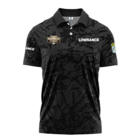 Short Polo Fishing Tournaments Sport Classic Polo Shirt Lowrance Bassmaster Tournament Polo Shirt