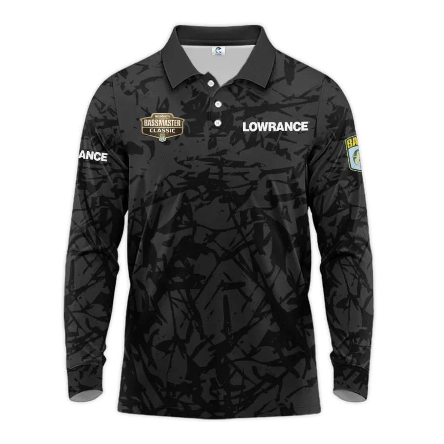 Long Polo Fishing Tournaments Sport Classic Polo Shirt Lowrance Bassmaster Tournament Polo Shirt