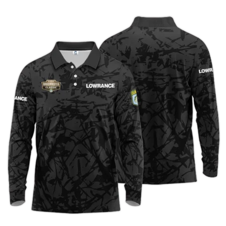 Long Polo Fishing Tournaments Sport Classic Polo Shirt Lowrance Bassmaster Tournament Polo Shirt