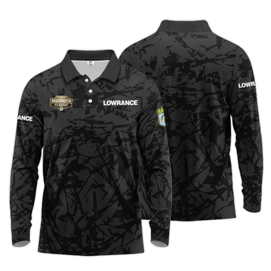 Long Polo Fishing Tournaments Sport Classic Polo Shirt Lowrance Bassmaster Tournament Polo Shirt