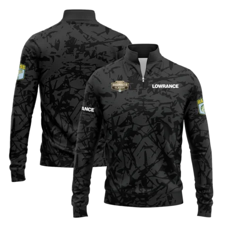 Fishing Tournaments Sport Classic Jacket Lowrance Bassmaster Tournament Quarter-Zip Jacket