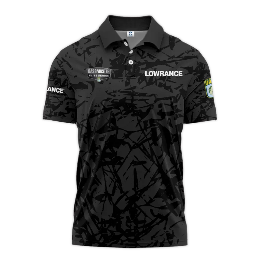 Short Polo Fishing Tournaments Sport Classic Polo Shirt Lowrance Bassmaster Elite Tournament Polo Shirt