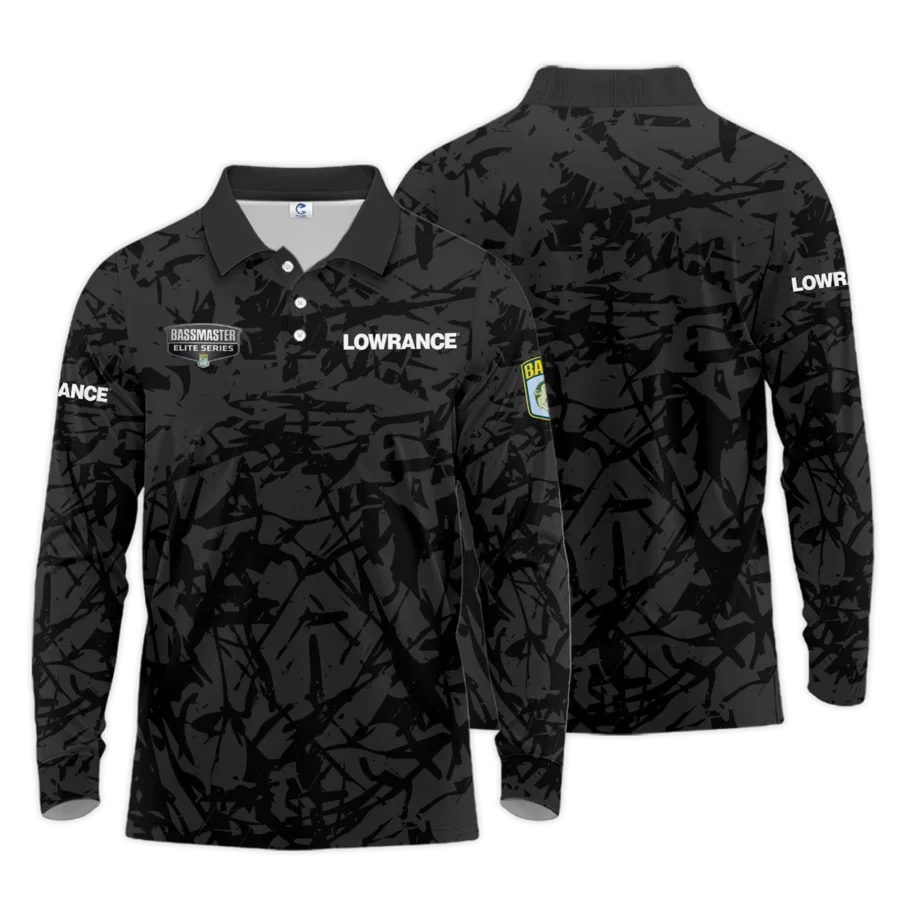 Long Polo Fishing Tournaments Sport Classic Polo Shirt Lowrance Bassmaster Elite Tournament Polo Shirt