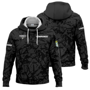 Zipper Hoodie Fishing Tournaments Sport Classic Hoodie Lowrance Bassmaster Elite Tournament Hoodie