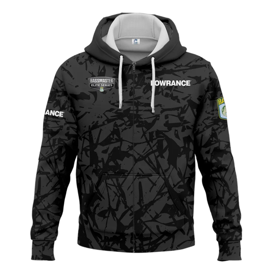 Zipper Hoodie Fishing Tournaments Sport Classic Hoodie Lowrance Bassmaster Elite Tournament Hoodie