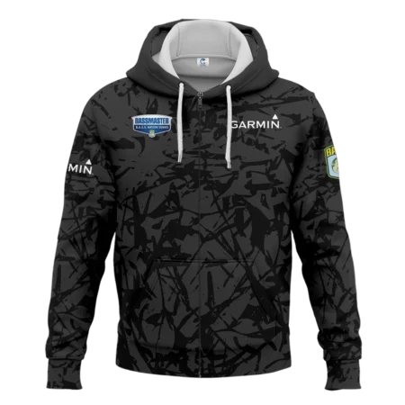 Zipper Hoodie Fishing Tournaments Sport Classic Hoodie Garmin B.A.S.S. Nation Tournament Hoodie