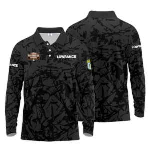 Zipper Polo Fishing Tournaments Sport Classic Polo Shirt Lowrance Bassmaster Opens Tournament Polo Shirt