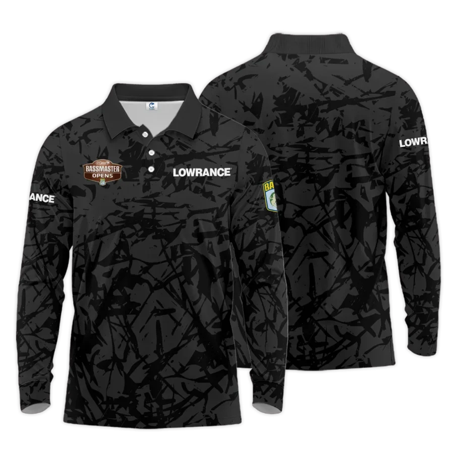 Long Polo Fishing Tournaments Sport Classic Polo Shirt Lowrance Bassmaster Opens Tournament Polo Shirt