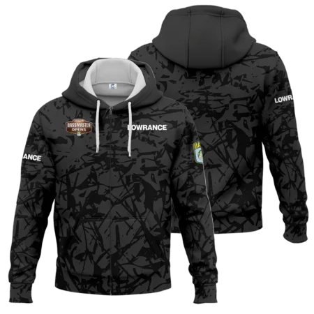 Zipper Hoodie Fishing Tournaments Sport Classic Hoodie Lowrance Bassmaster Opens Tournament Hoodie