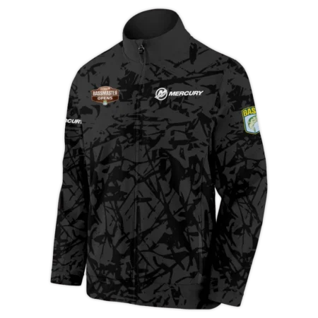 Fishing Tournaments Sport Classic Jacket Mercury Bassmaster Opens Tournament Stand Collar Jacket