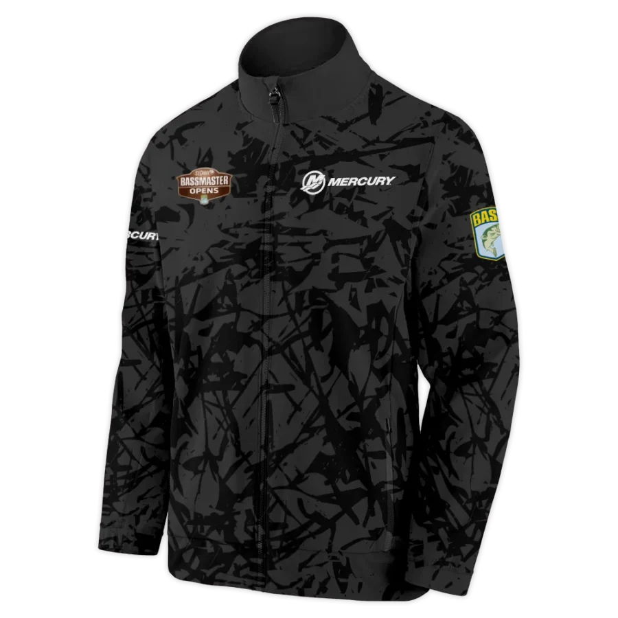 Fishing Tournaments Sport Classic Jacket Mercury Bassmaster Opens Tournament Stand Collar Jacket