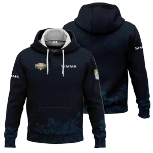 Zipper Hoodie Fishing Tournaments Sport Classic Hoodie Simms Bassmaster Tournament Hoodie