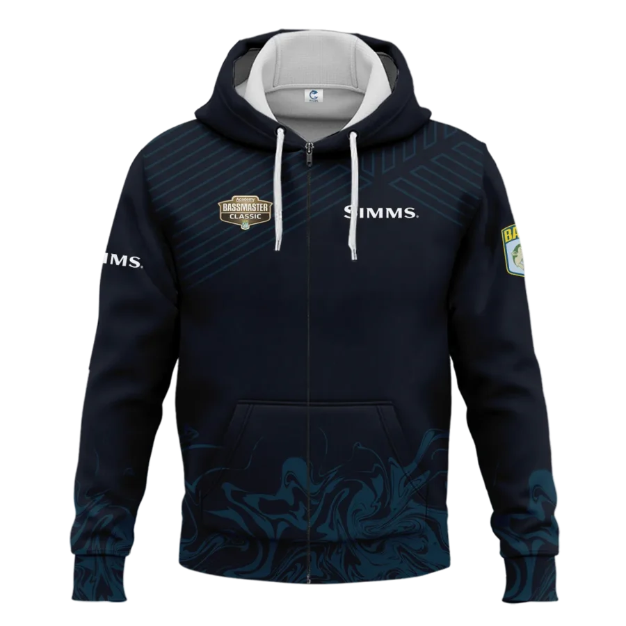 Zipper Hoodie Fishing Tournaments Sport Classic Hoodie Simms Bassmaster Tournament Hoodie