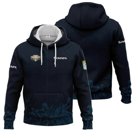 Zipper Hoodie Fishing Tournaments Sport Classic Hoodie Simms Bassmaster Tournament Hoodie