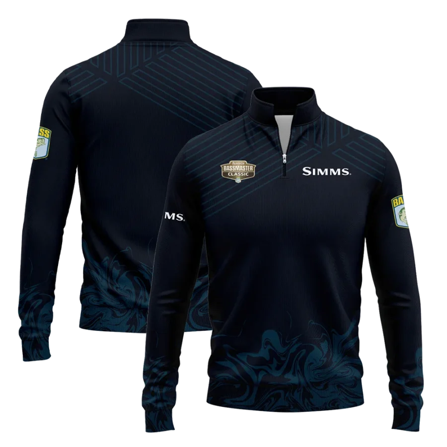 Fishing Tournaments Sport Classic Jacket Simms Bassmaster Tournament Quarter-Zip Jacket