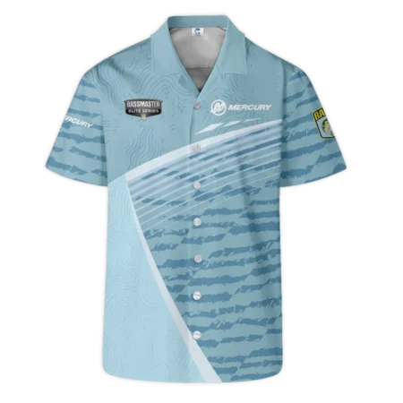 Fishing Tournaments Sport Classic Hawaiian Shirt Mercury Bassmaster Elite Tournament Hawaiian Shirt