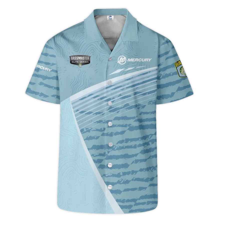 Fishing Tournaments Sport Classic Hawaiian Shirt Mercury Bassmaster Elite Tournament Hawaiian Shirt