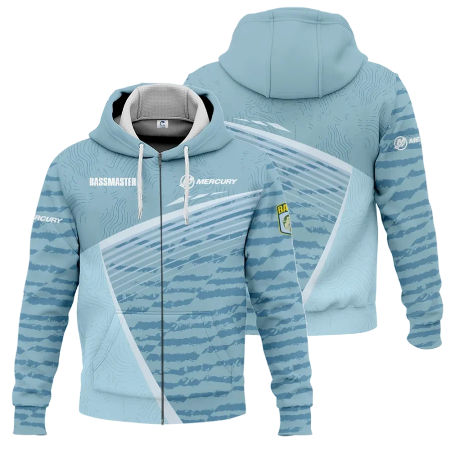 Zipper Hoodie Fishing Tournaments Sport Classic Hoodie Mercury Bassmasters Tournament Hoodie