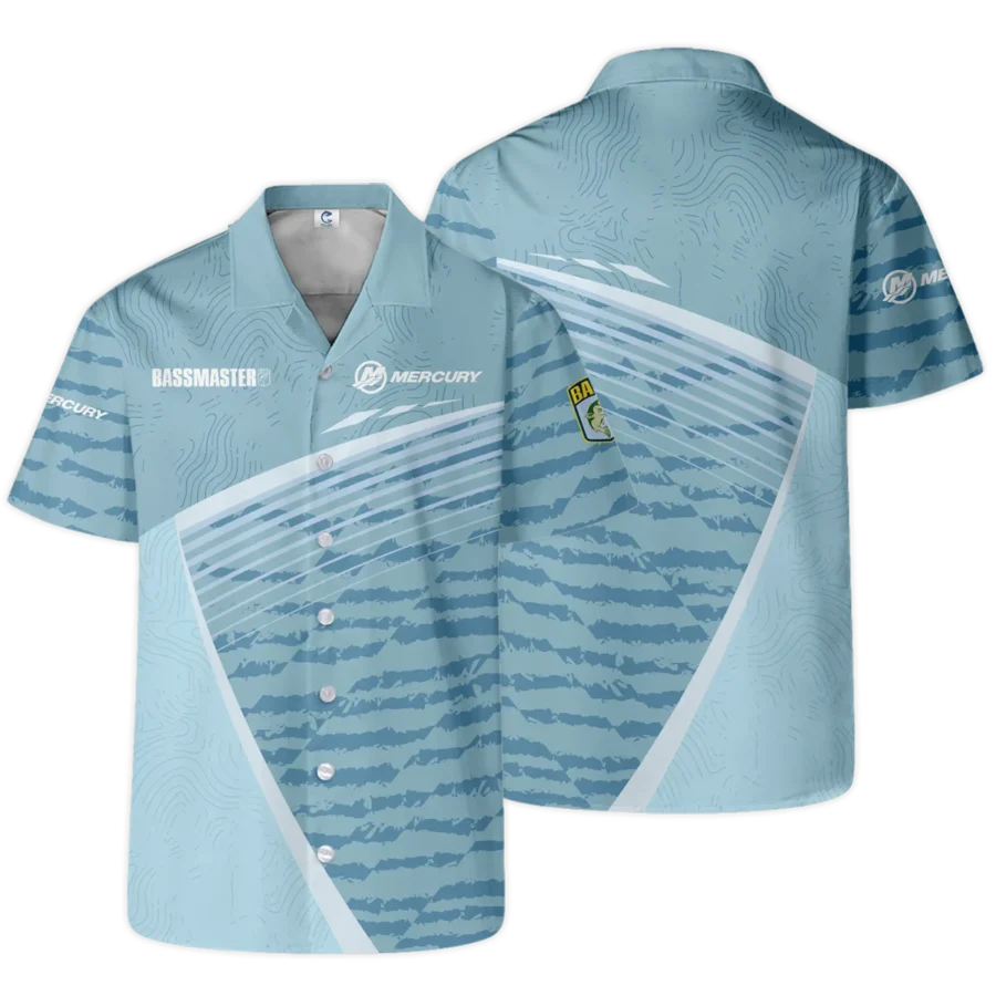 Fishing Tournaments Sport Classic Hawaiian Shirt Mercury Bassmasters Tournament Hawaiian Shirt