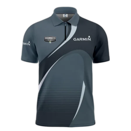 Zipper Polo Fishing Tournaments Sport Classic Polo Shirt Garmin Bassmaster Elite Tournament Polo Shirt