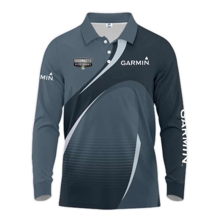 Long Polo Fishing Tournaments Sport Classic Polo Shirt Garmin Bassmaster Elite Tournament Polo Shirt