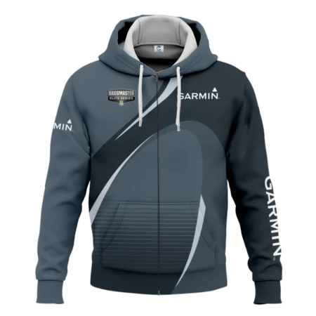 Zipper Hoodie Fishing Tournaments Sport Classic Hoodie Garmin Bassmaster Elite Tournament Hoodie