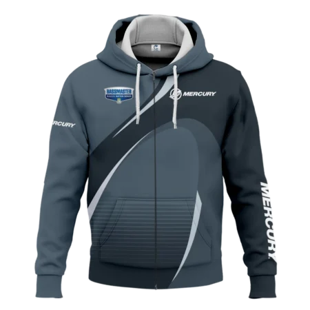 Zipper Hoodie Fishing Tournaments Sport Classic Hoodie Mercury B.A.S.S. Nation Tournament Hoodie