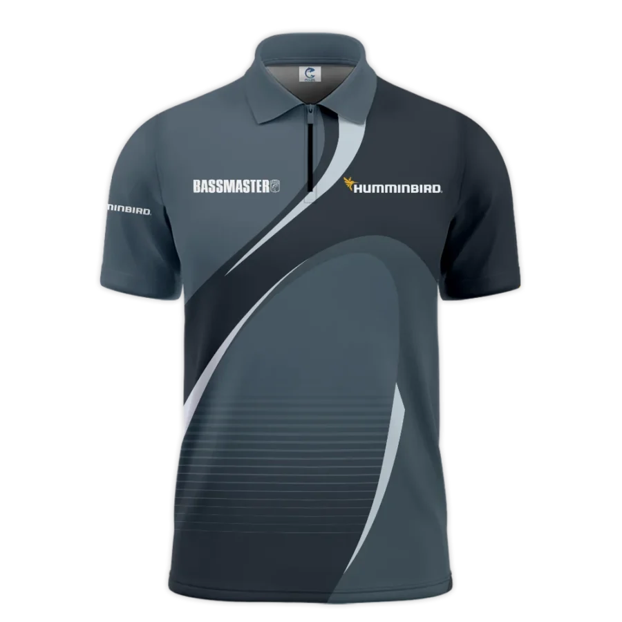 Zipper Polo Fishing Tournaments Sport Classic Polo Shirt Humminbird Bassmasters Tournament Polo Shirt