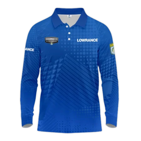 Long Polo Fishing Tournaments Sport Classic Polo Shirt Lowrance Bassmaster Elite Tournament Polo Shirt