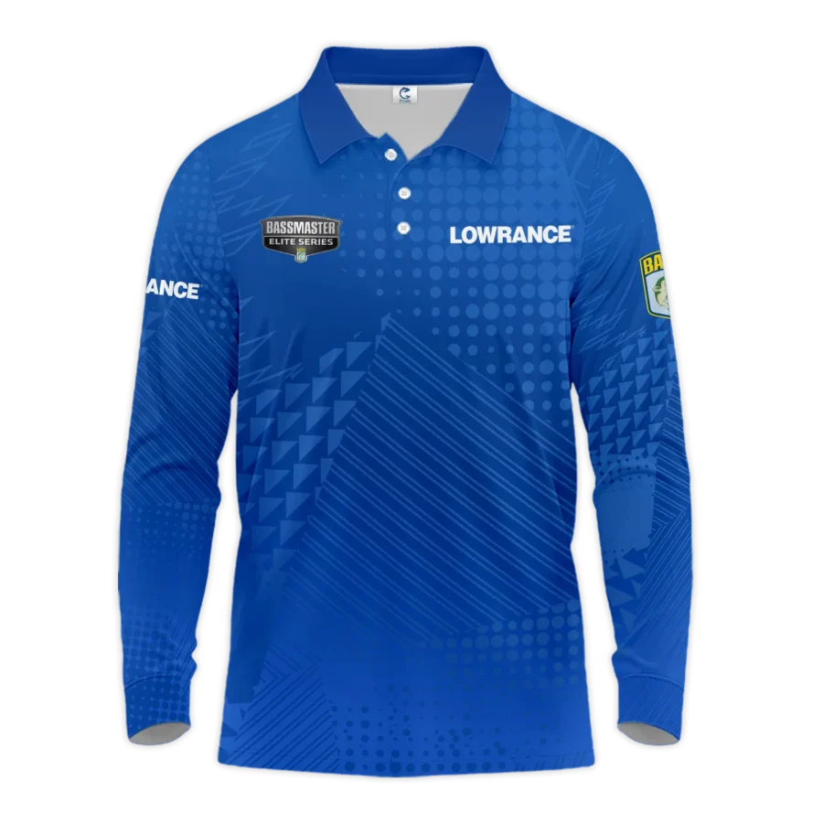 Long Polo Fishing Tournaments Sport Classic Polo Shirt Lowrance Bassmaster Elite Tournament Polo Shirt