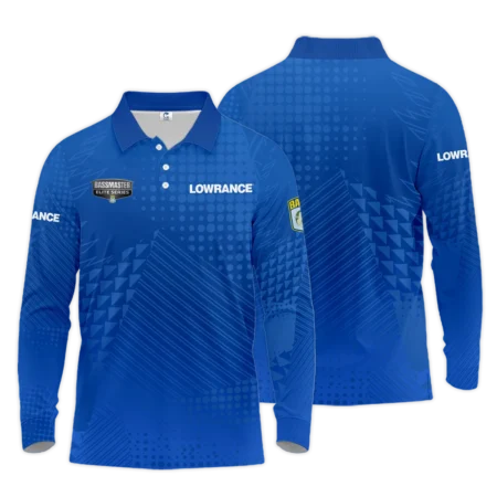 Long Polo Fishing Tournaments Sport Classic Polo Shirt Lowrance Bassmaster Elite Tournament Polo Shirt