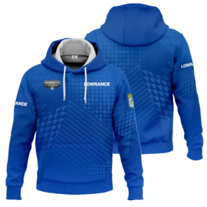 Zipper Hoodie Fishing Tournaments Sport Classic Hoodie Lowrance Bassmaster Elite Tournament Hoodie