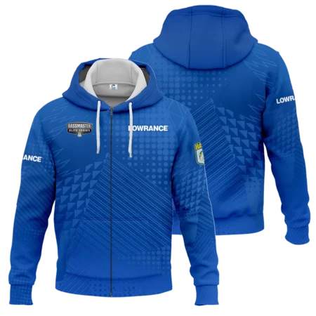 Zipper Hoodie Fishing Tournaments Sport Classic Hoodie Lowrance Bassmaster Elite Tournament Hoodie