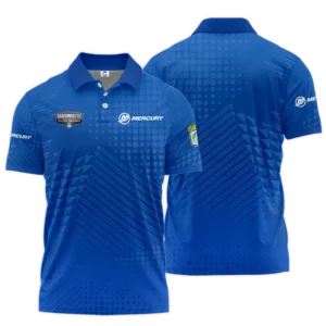 Long Polo Fishing Tournaments Sport Classic Polo Shirt Mercury Bassmaster Elite Tournament Polo Shirt