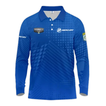 Long Polo Fishing Tournaments Sport Classic Polo Shirt Mercury Bassmaster Elite Tournament Polo Shirt