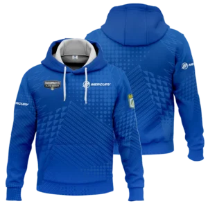 Zipper Hoodie Fishing Tournaments Sport Classic Hoodie Mercury Bassmaster Elite Tournament Hoodie